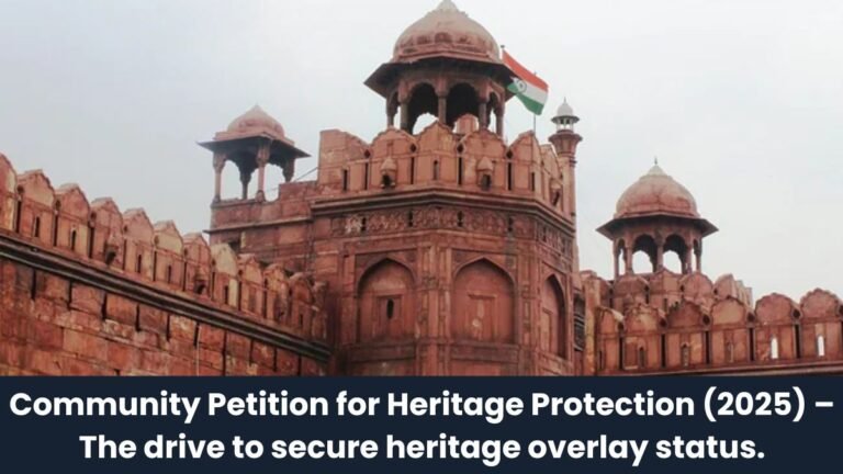 Community Petition for Heritage Protection (2025) – The drive to secure heritage overlay status.