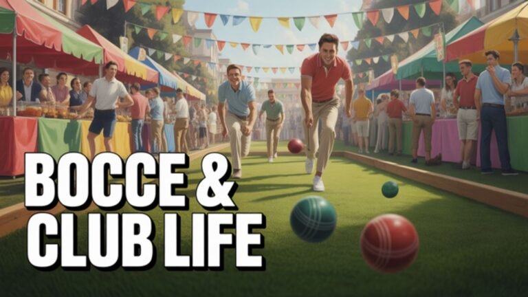 Cultural Festivals & Bocce Sports – How bocce became part of club life.
