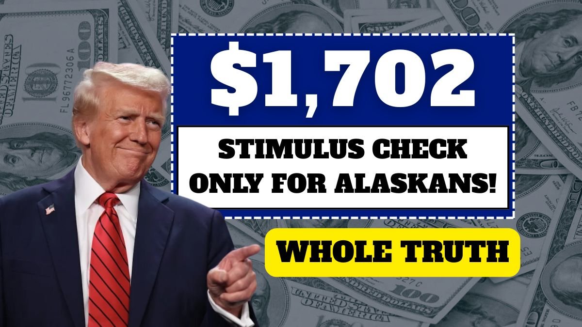 $1,702 stimulus check only for Alaskans