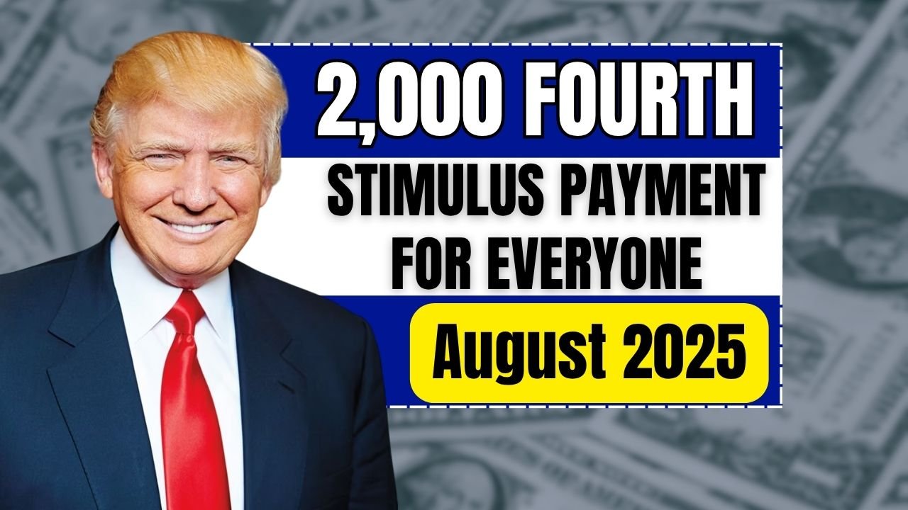 2,000 Fourth Stimulus Check for Everyone – August 2025 Full Payment Schedule