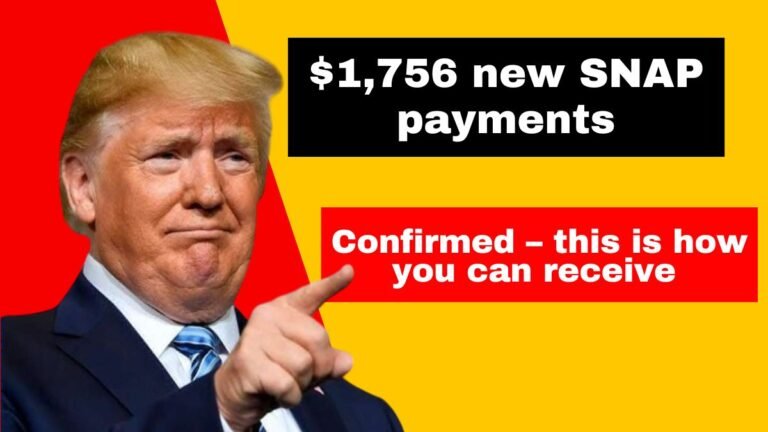 Confirmed – this is how you can receive up to $1,756 a month with the new SNAP payments in 2025